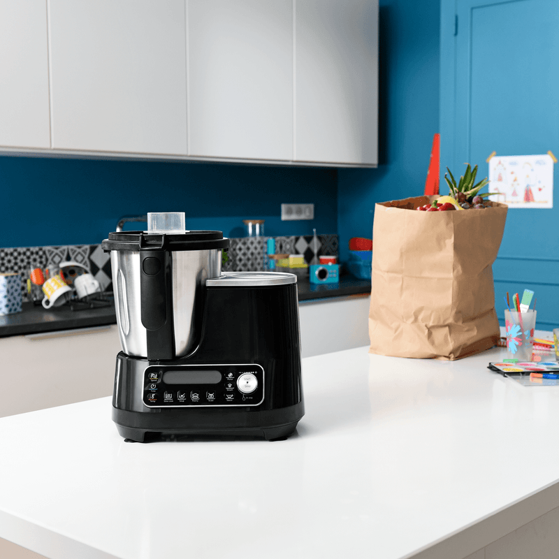 Moulinex ClickChef HF4SPR30 Robot de Cocina con Vaporera Interna y Externa